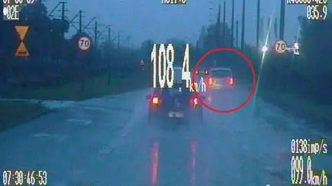 Pirat z Witnicy nagrany w Gorzowie. Stracił prawo jazdy, dostał 23 punkty