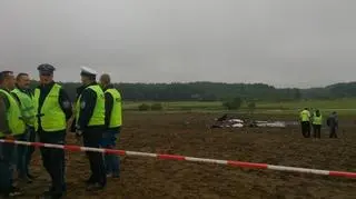 Śmigłowiec spadł na ziemię 14 minut po starcie
