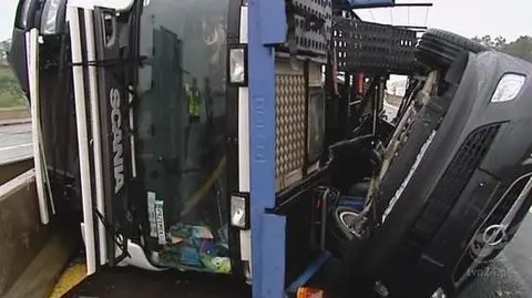 Tir zablokował A4