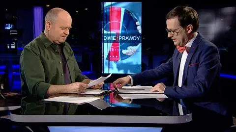 Roman Kurkiewicz i Jan Wróbel w programie "Dwie prawdy"
