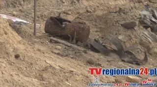 Szczątki znaleziono podczas prac budowlanych w Malborku 