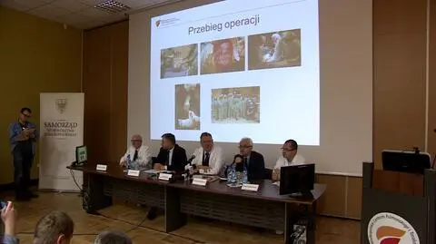 Sukces lekarze ogłosili na specjalnie zwołanej konferencji