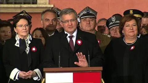 Bronisław Komorowski w dobrej formie