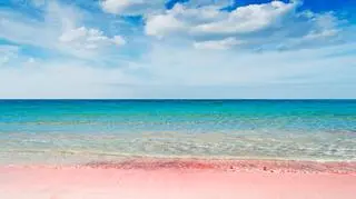 Różowa plaża na wyspie Budelli uznawana jest za cud natury