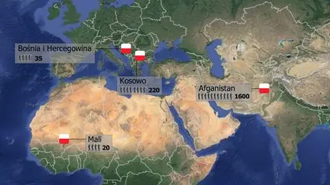 Afganistan, Afryka, Bałkany. Gdzie służą polscy żołnierze