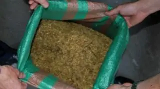 Tytoń był przewożony w workach