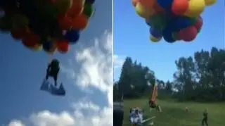 Zarzuty za lot na krześle