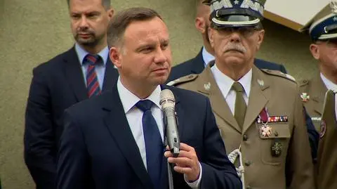 Duda zainaugurował 53. marsz szlakiem kadrówki