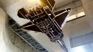 Jeden z nowszych modeli ATD-X podczas prób