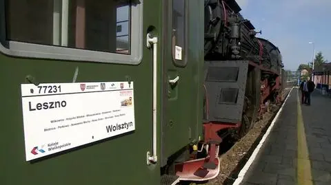 Parowozy znów obsługują połączenia pasażerskie w Wielkopolsce