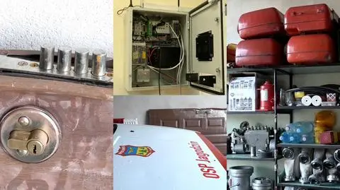 Strażacy-ochotnicy z Jagodzina padli ofiarą złodziei