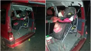 Pijana matka przewoziła dziecko w bagażniku