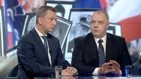 Andrzej Halicki i Jacek Sasin byli gośćmi "Faktów po Faktach" w TVN24