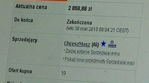 Internetowy oszust mówi "przepraszam". I tyle