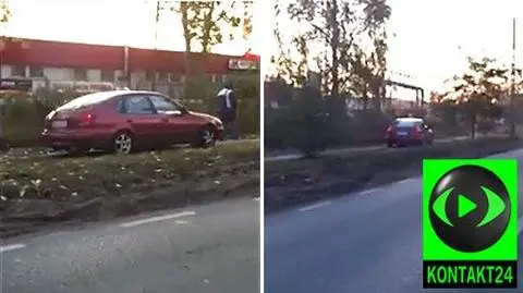 Autem po chodniku