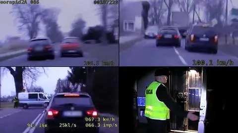 Pościg za skradzionym autem, kierowca miał amfetaminę