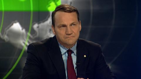 Radosław Sikorski był gościem "Faktów po Faktach"