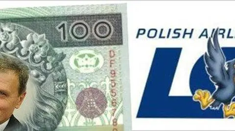Bohaterski pilot na banknotach