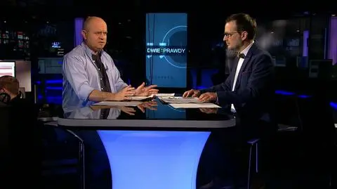 Roman Kurkiewicz i Jan Wróbel w programie "Dwie prawdy" 