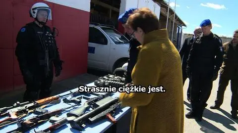 Ewa Kopacz w Kosowie