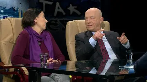 Barbara Piwnik i Zbigniew Ćwiąkalski w Tak jest