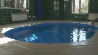Basen na czas dezynfekcji został wyłączony z użytku