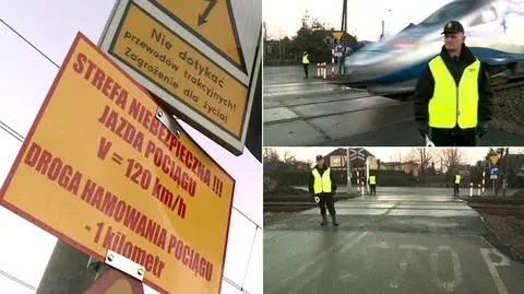 Pendolino pędzi przez niestrzeżone przejazdy