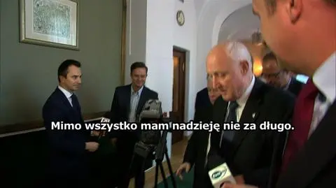 Adam Hofman żegna się z sejmem
