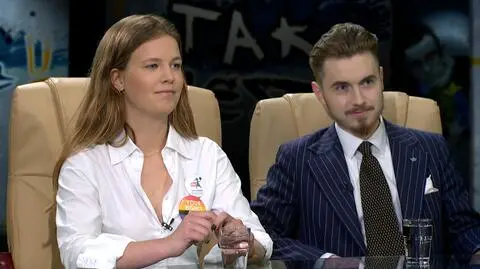 Julia Nowicka i Karol Pęczek w Tak Jest