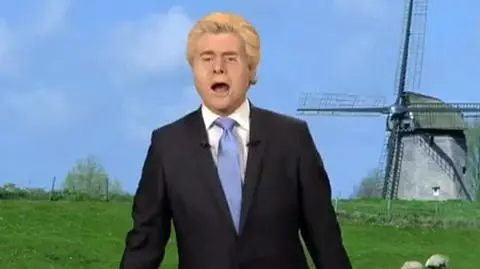 Udawany Wilders w "Szymonie na żywo"