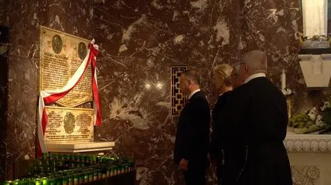 Prezydent Duda odsłonił w Chicago tablicę poświęconą byłym prezydentom