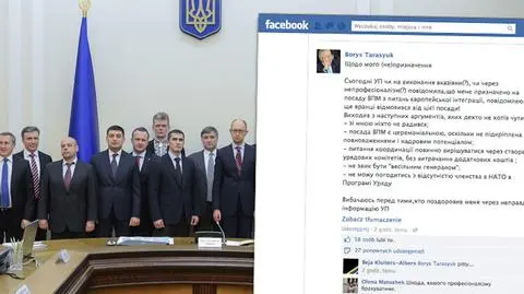 Wicepremier, którego nie ma. Pierwsza wpadka nowego rządu Ukrainy