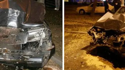 Jechał pijany i kasował samochody na parkingu