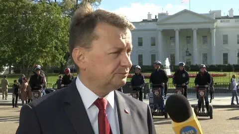 Mariusz Błaszczak w Waszyngtonie