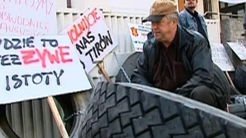 Augustowianie protestują w stolicy