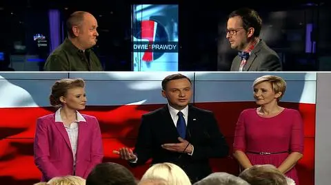 Roman Kurkiewicz i Jan Wróbel w "Dwóch prawdach"