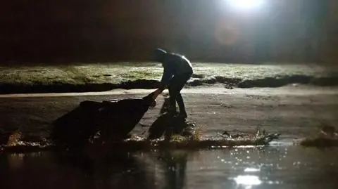 Mężczyzna miał widzieć kłótnię pary Adama Z. i Ewy Tylman (zdjęcie z eksperymentu procesowego)