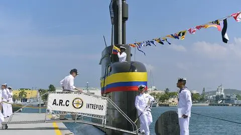 Niemieckie okręty wojenne w służbie Kolumbii