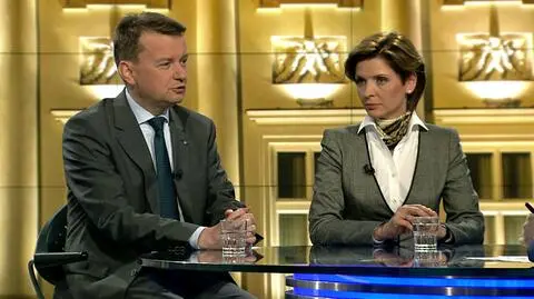 Mariusz Błaszczak i Joanna Mucha byli gośćmi "Faktów po Faktach"