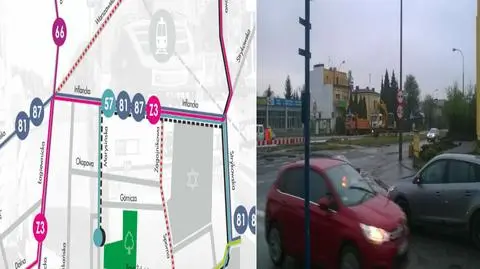 Remonty paraliżują północ Łodzi. 
"Miasto wrzuca nas w olbrzymie korki"