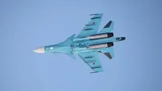 Rosyjski myśliwiec Su-24 