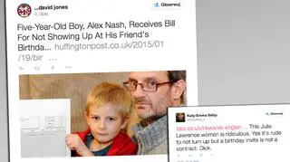 Rodzice 5-latka dostali fakturę