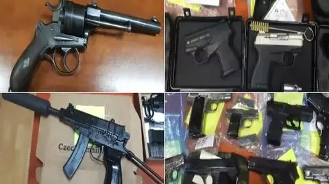 CBŚP zlikwidowało arsenał broni na Dolnym Śląsku