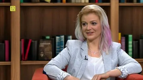 Gościem "Xięgarni" była autorka kryminałów Gaja Grzegorzewska