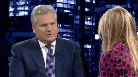 Aleksander Kwaśniewski był gościem "Kropki nad i" 