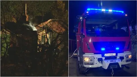 Pyrzyce: w pożarze altanki zginęły dwie osoby