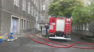 Wodę wypompowali strażacy