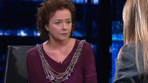Joanna Szczepkowska była gościem "Kropki nad i"