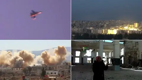 Rosyjskie naloty. Bomby kasetowe spadają na Syrię