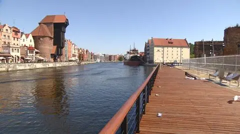 Wyspa w sercu Gdańska przestaje straszyć. Nabrzeża udostępnią w piątek